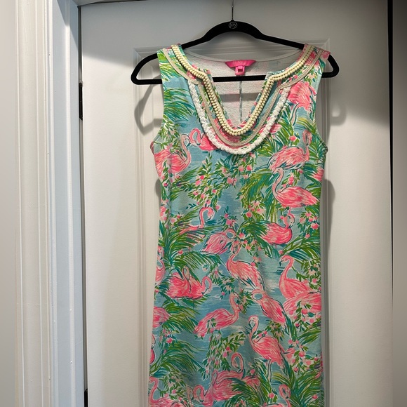 Lilly Pulitzer Flamingo Dress - Picture 4 of 4